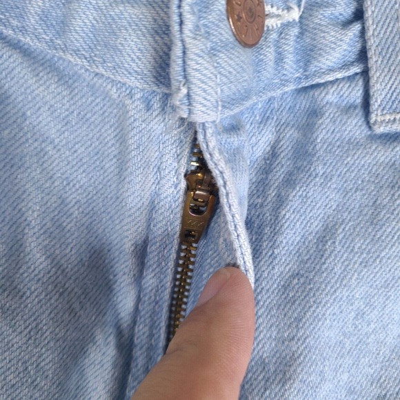 Vintage CHIC Women’s Jeans Size 12 Blue 27W x 30L High Rise Mom Jeans - Picture 9 of 16